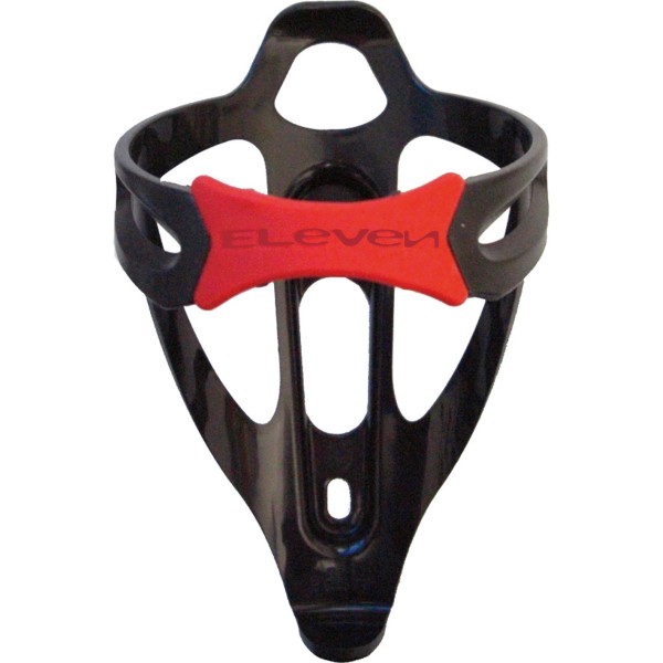 Eleven Portaborraccia in plastica nero/rosso