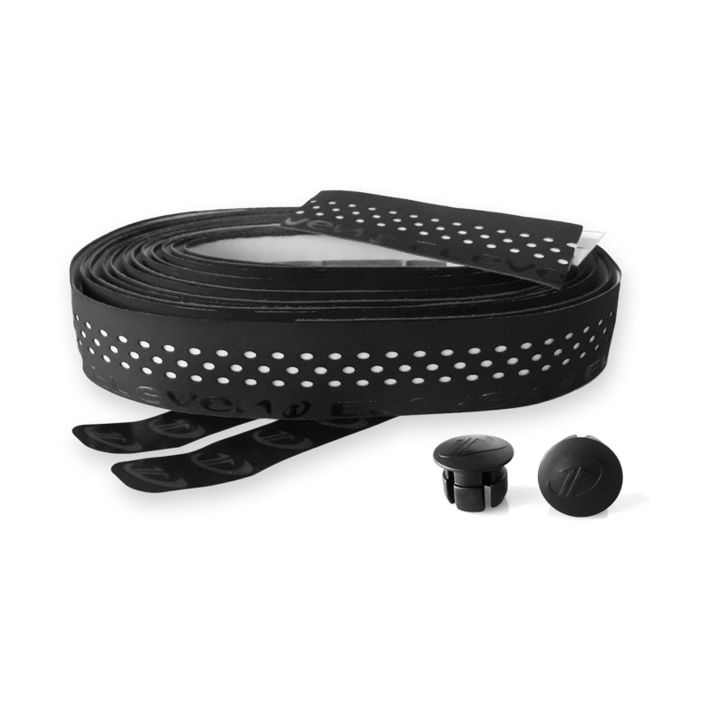 Eleven Dual Density perforated handlebar tape with caps