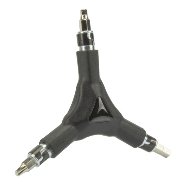 Eleven Y-wrench interchangeable Allen keys 2 4 5 6 T25 PH2