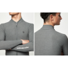 Pissei First Leather Winter Sweater Grey Melange
