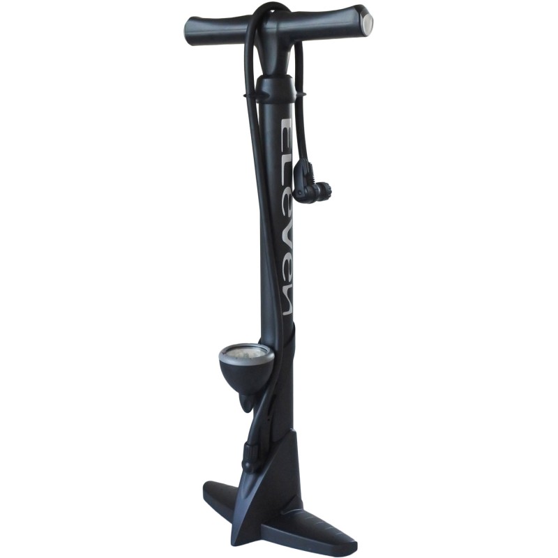Eleven Resin floor pump with professional pressure gauge