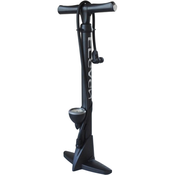Eleven Resin floor pump with professional pressure gauge