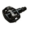 Eleven Paia pedali mtb a sgancio SPD in alluminio nero