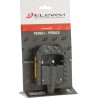 Eleven Pairs Plastic Folding Trekking Pedals