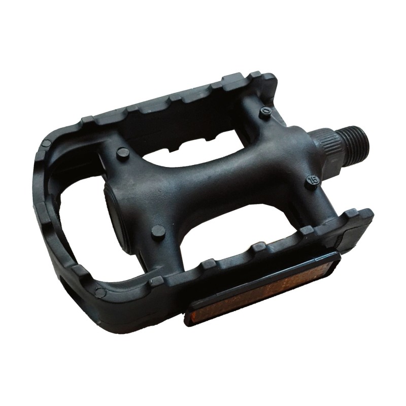 Eleven Pairs of 3 plastic mtb pedals