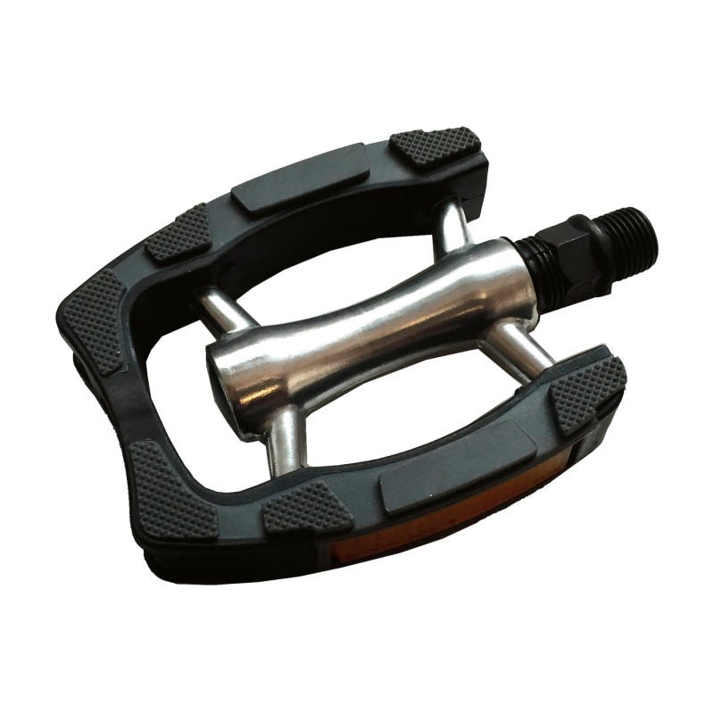 Eleven Pair of 1 aluminum/rubber trekking pedals