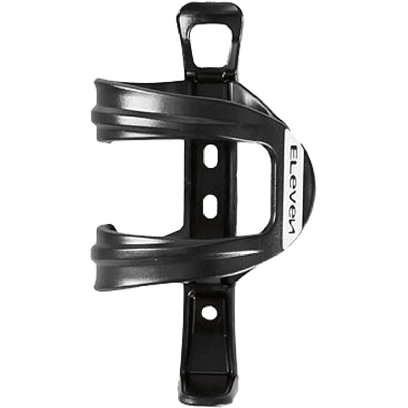 Eleven Black plastic bottle cage with side entry