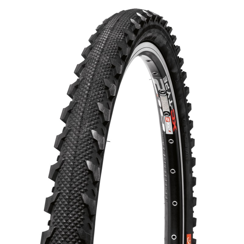 Eleven copertone Mtb Gemini semi slick front 26" x 1,95" nero (27 tpi)