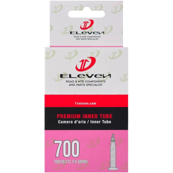 Eleven Air chamber 700 x 28/47C in 60mm presta valve box