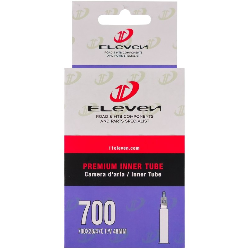 Eleven Cam.d'aria 700 x 28/47C in box valvola presta 48mm