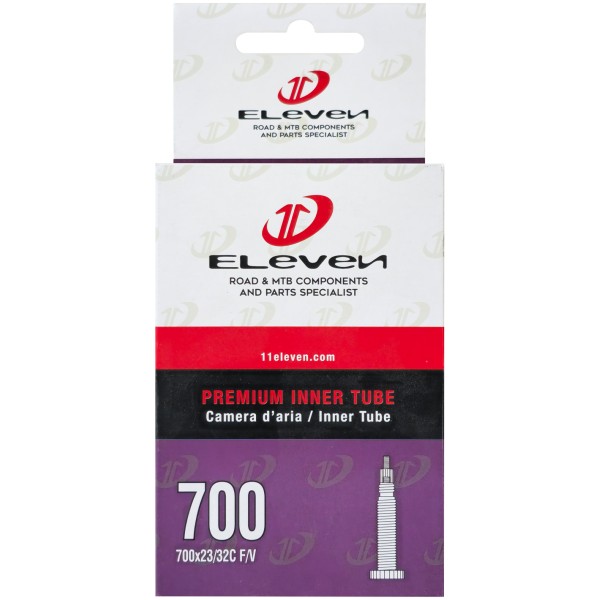 Eleven Cam.d'aria 700 x 23/32C in box valvola presta 40mm