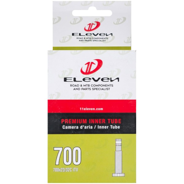 Eleven 700 x 23/32C air chamber in 40mm Italian valve box