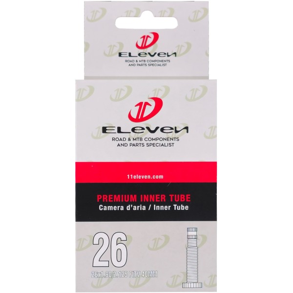 Eleven Cam.d'aria 26" x 1,90/2,125" in box valvola italiana 40mm