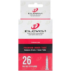 Eleven 26" x 1.50/1.75" air cam in 40mm presta valve box
