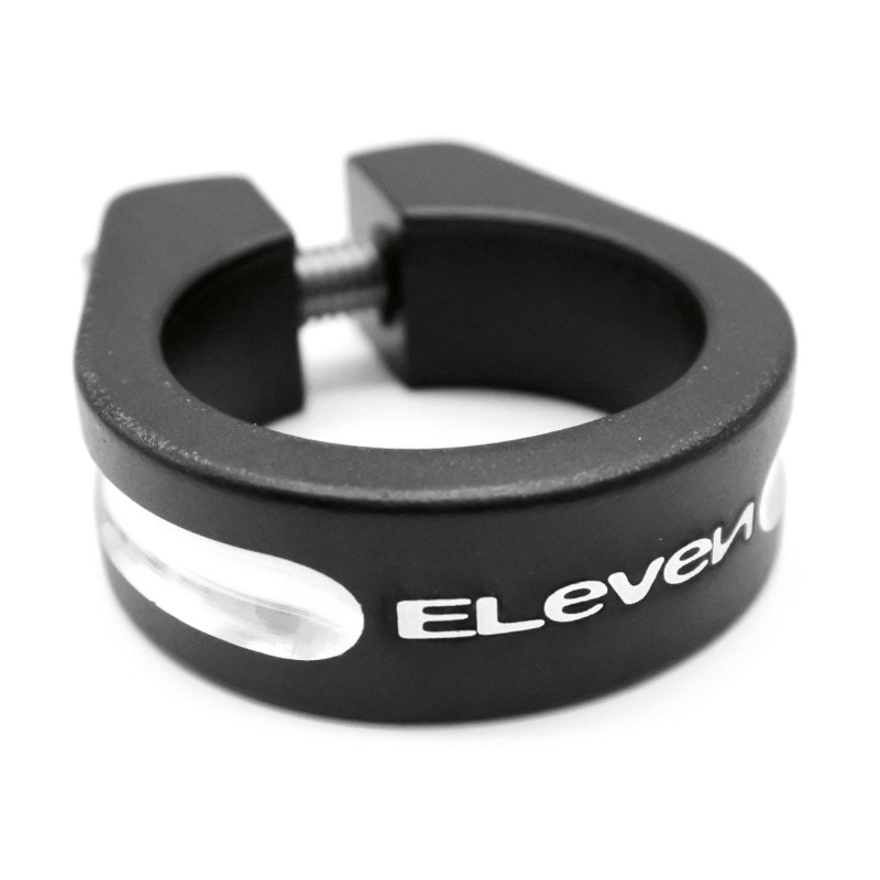 Eleven Collarino reggisella alluminio diam. 32mm nero/bordi silver