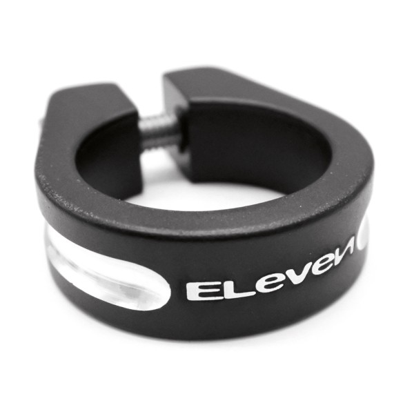 Eleven Collarino reggisella alluminio diam. 32mm nero/bordi silver