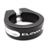 Eleven Collarino reggisella alluminio diam. 32mm nero/bordi silver