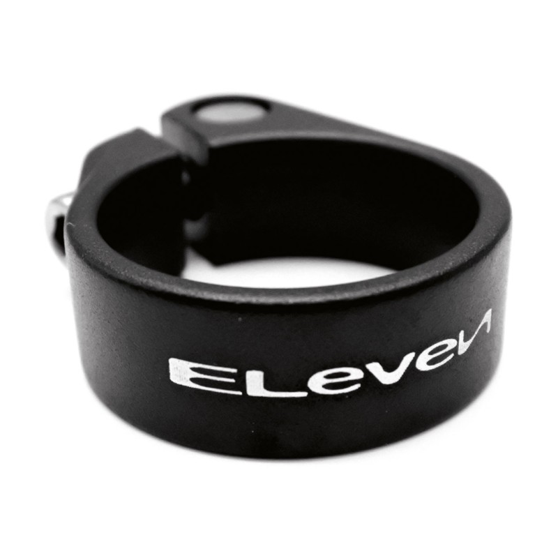 Eleven Collarino reggisella anti-compressione diam. 35mm nero per reggisella in fibra di carbono carbonio