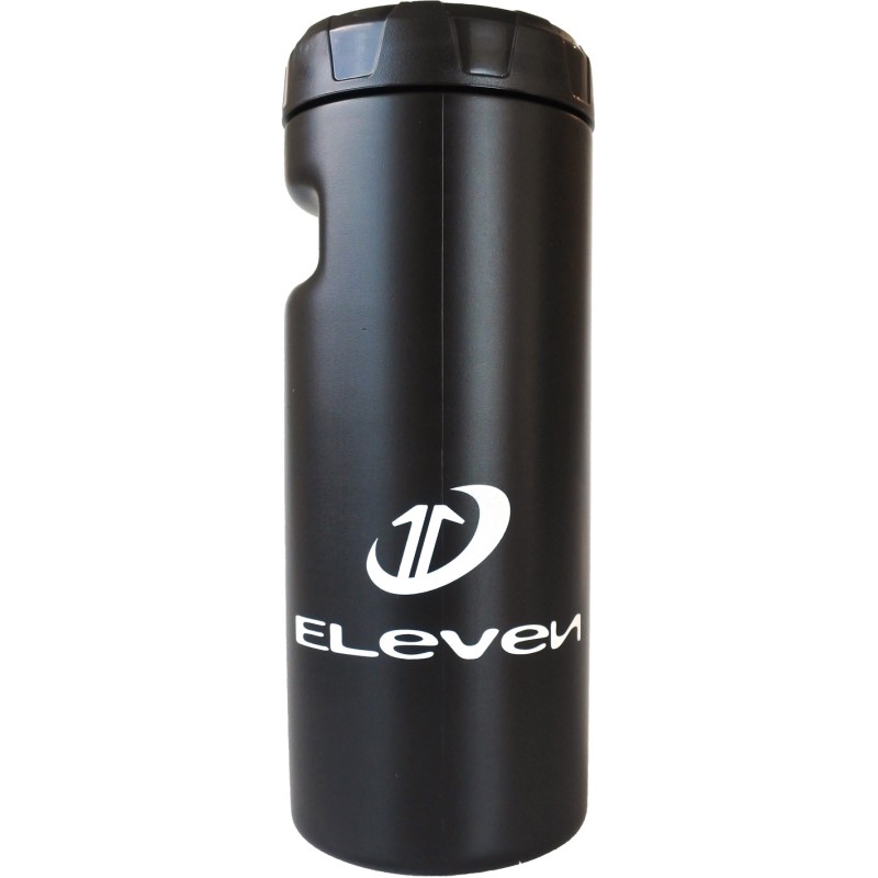 Eleven 800cc black roof bottle white logo model 1