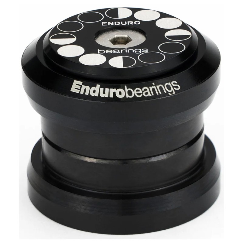 Enduro HDK-0007 Headset 1-1/8 (34mm) Angular Contact Black Oxide