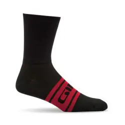 Giro Highrise Black Red Clean GR702 Sock