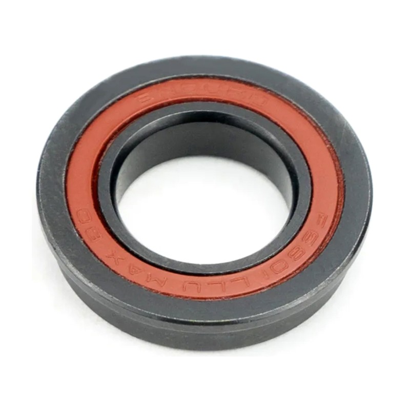 Enduro Cuscinetto sospensione BB F6801 LLU MAX BO (12x21/23x5mm) MAX ABEC-3 Ossido nero con flange