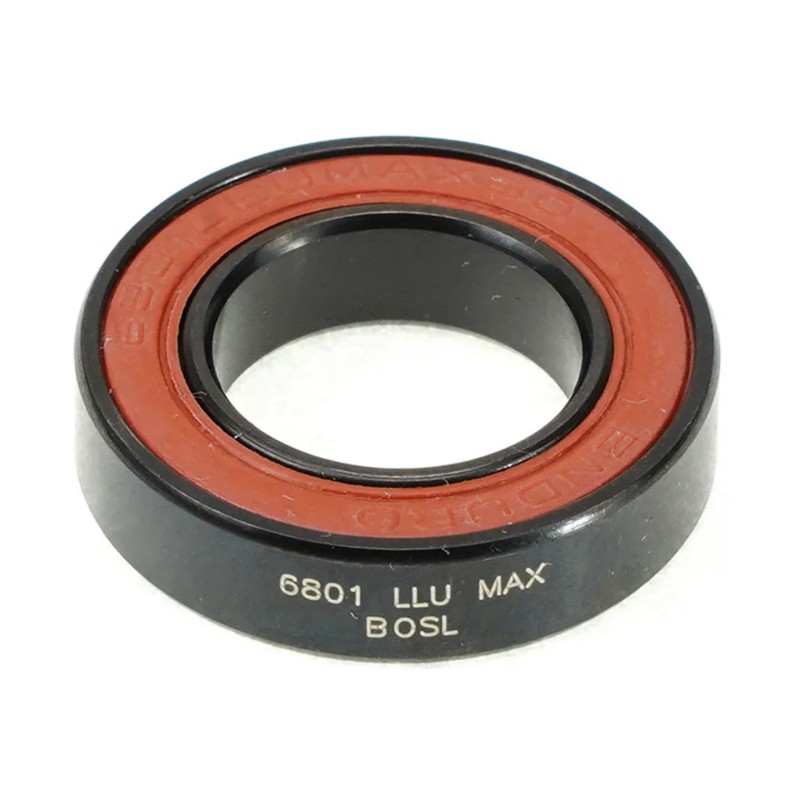 Enduro Cuscinetto sospensione BB 6801 LLU MAX BOSL (12x21x5mm) MAX Solid Lube ABEC-3 Ossido ner