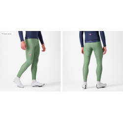 Castelli Calzamaglia Espresso Green Pepper