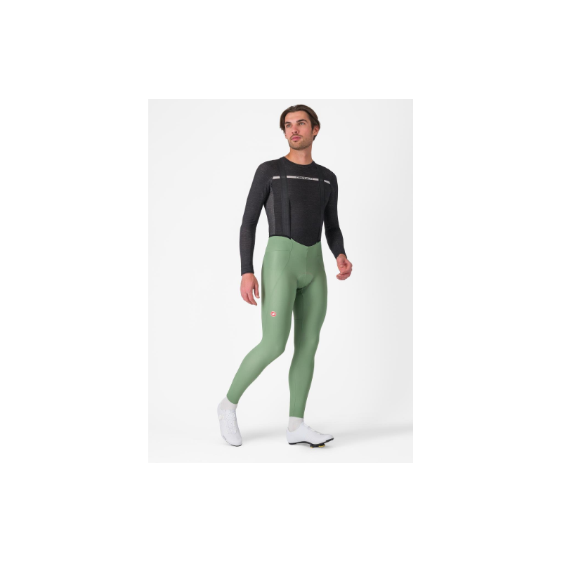 Castelli Calzamaglia Espresso Green Pepper