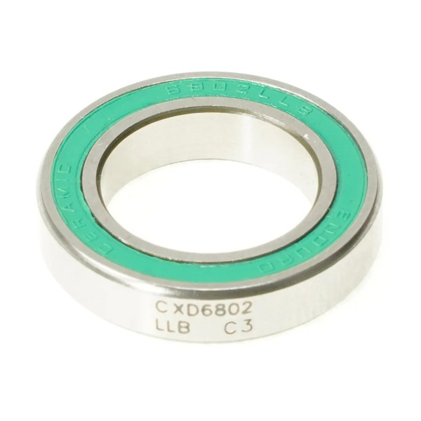 Enduro Cuscinetto mozzo BB CXD 6802 LLB C3 (15x24x5mm) Radiale ABEC-5 XD-15 Ceramic-Hybrid (C3)