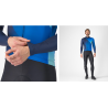 Castelli Amplify Thermal Winter Jersey Blue/Light Blue Italy