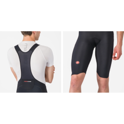 Castelli Salopette Invernale Omloop Thermal Nero