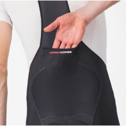 Castelli Salopette Invernale Omloop Thermal Nero