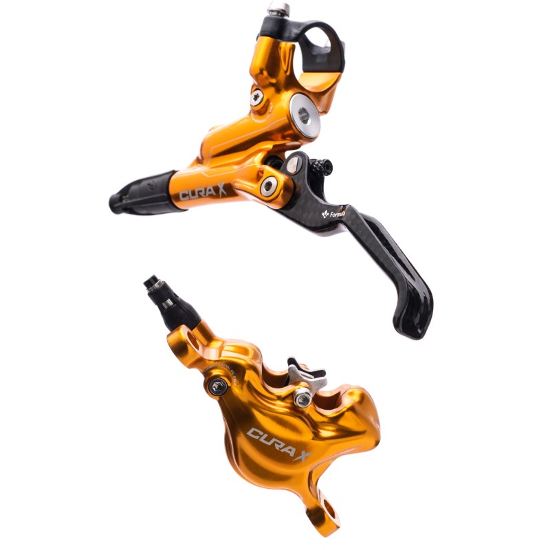 Formula Cura X Hydraulic Disc Brake Kit Front/Rear Gold