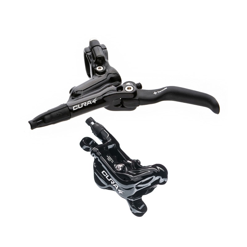 Formula Kit freno a disco idraulico Cura 4 anteriore/posteriore nero