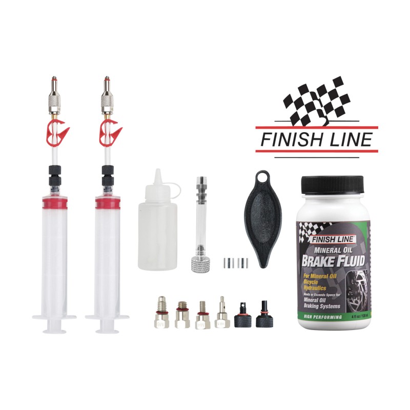 Jagwire Kit di spurgo/cambio per olio minerale con confezione olio