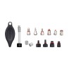 Jagwire Kit adattatori di ricambio per kit di spurgo Elite per olio minerale