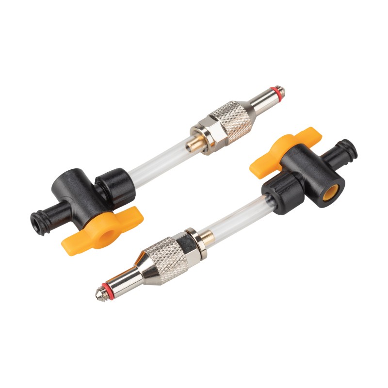 Jagwire Hose replacement kit and adapters with valve for bleed kit Elite mineral oil