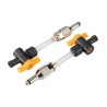 Jagwire Hose and Adapter Replacement Kit with Valve for DOT Oil Elite Purge Kit