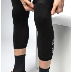Alè Seamless Knee Pads Black
