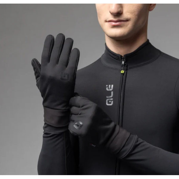 Alè Riparo Winter Gloves Black