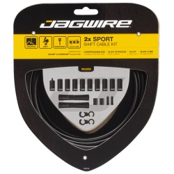 Jagwire 2X Sport Shifter Cable & Sheath Kit