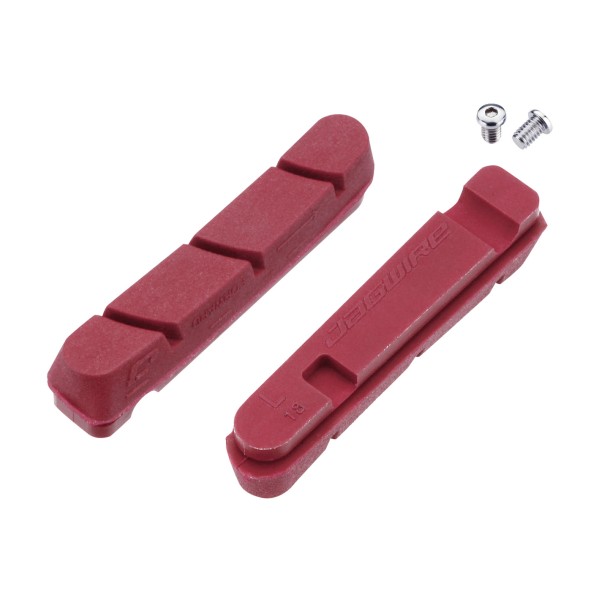 Jagwire Ricambio pattini freno Road Pro S Wet rossi SRAM / SHIMANO