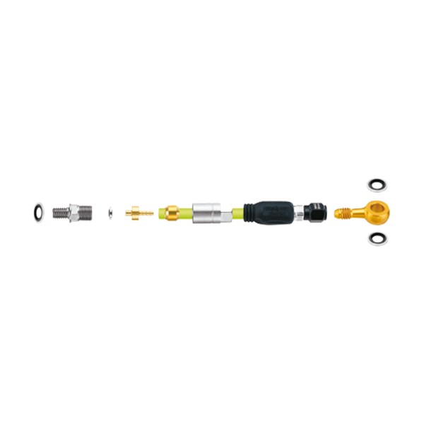 Jagwire Adattatori Pro Quick-Fit per tubi idraulici Hope banjo