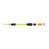 Jagwire Adattatori Pro Quick-Fit per tubi idraulici Shimano corsa, CX RS805, RS785, RS505
