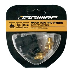 Jagwire Adattatori Pro Quick-Fit per tubi idraulici Shimano Deore LX T675, M596, M615