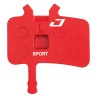 Jagwire Set pastiglie per freno a disco SPORT SEMI-METALLICA SRAM / AVID