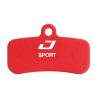 Jagwire Set pastiglie per freno a disco SPORT SEMI-METALLICA RIDEREVER / SHIMANO / TEKTRO / TRP