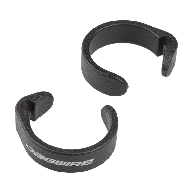 Jagwire Gancio per cavo E-Bike 3,2mm - misura 19-22,2mm nero (10 pz)