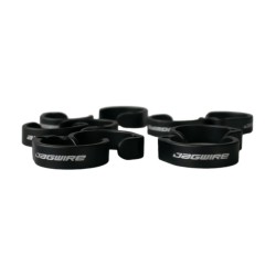 Jagwire Gancio per cavo E-Bike 3,2mm - misura 19-22,2mm nero (10 pz)